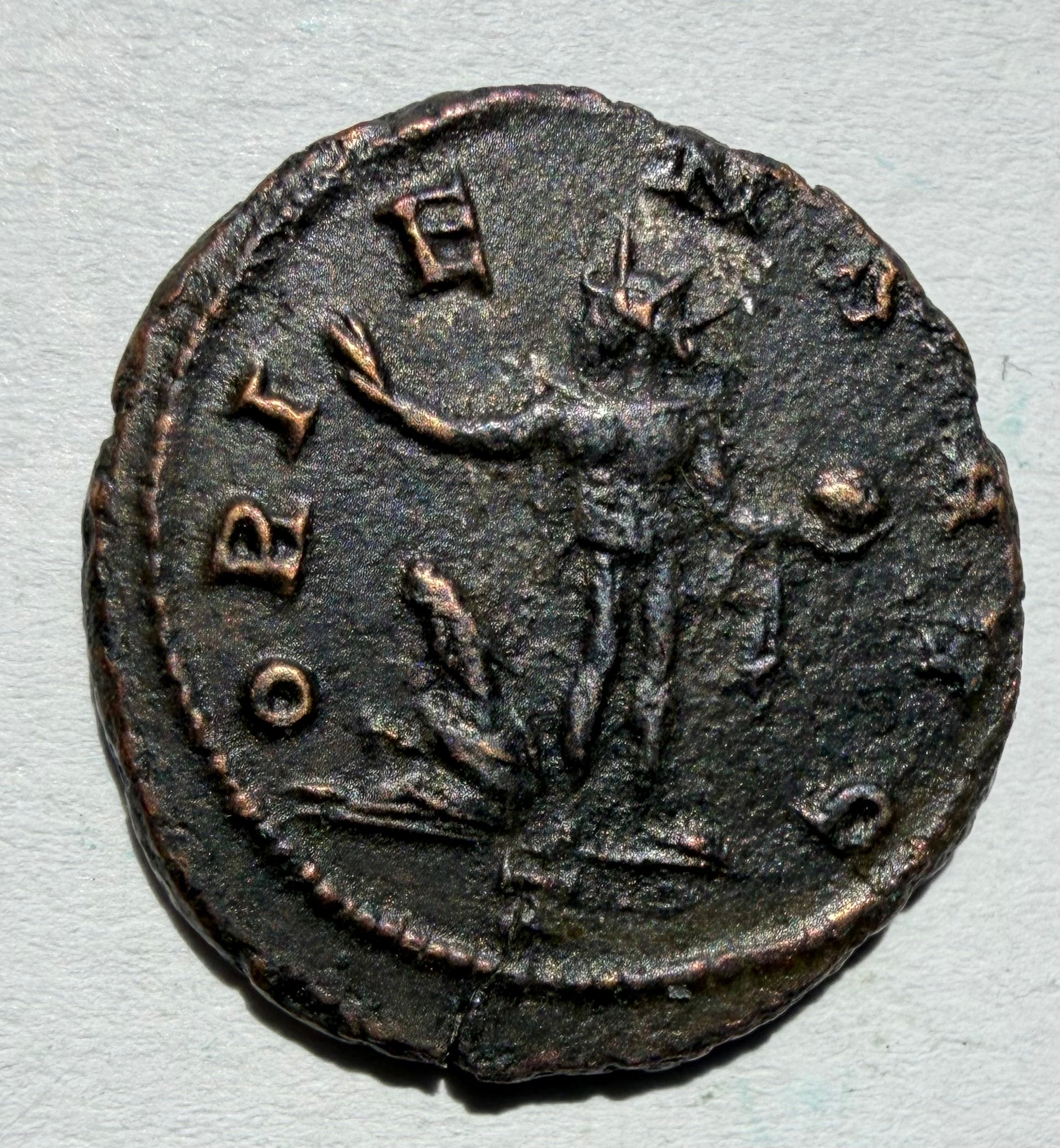 Aurelian Antoninianus. ORIENS AVG-Tincinum