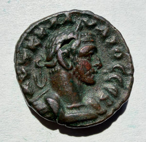 Claudius II Gothicus AD 268-270.Billon Tetradrachm Dikaiosyne seated
