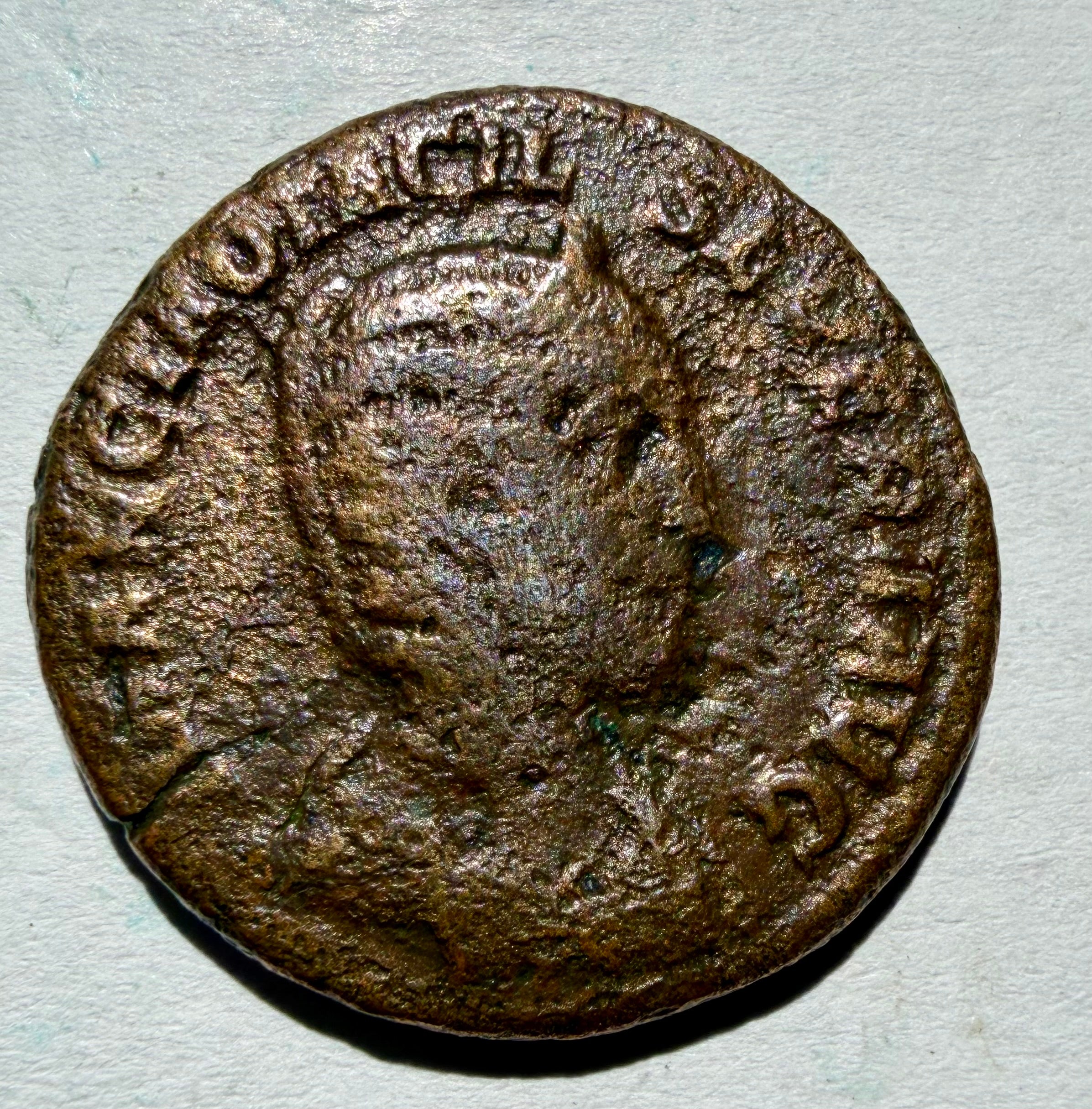 Otacilia Severa, provincial ae24 as, Concordia reverse.