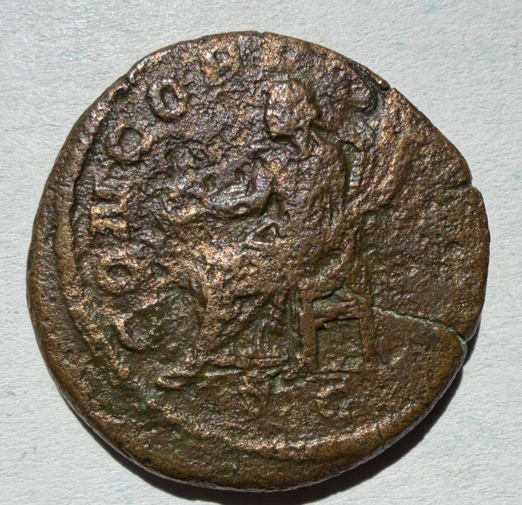 Otacilia Severa, provincial ae24 as, Concordia reverse.