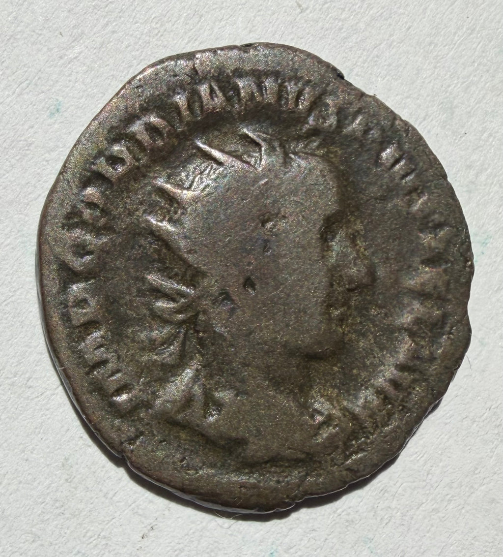 Gordian III 238-244AD antoninianus - Apollo seated left