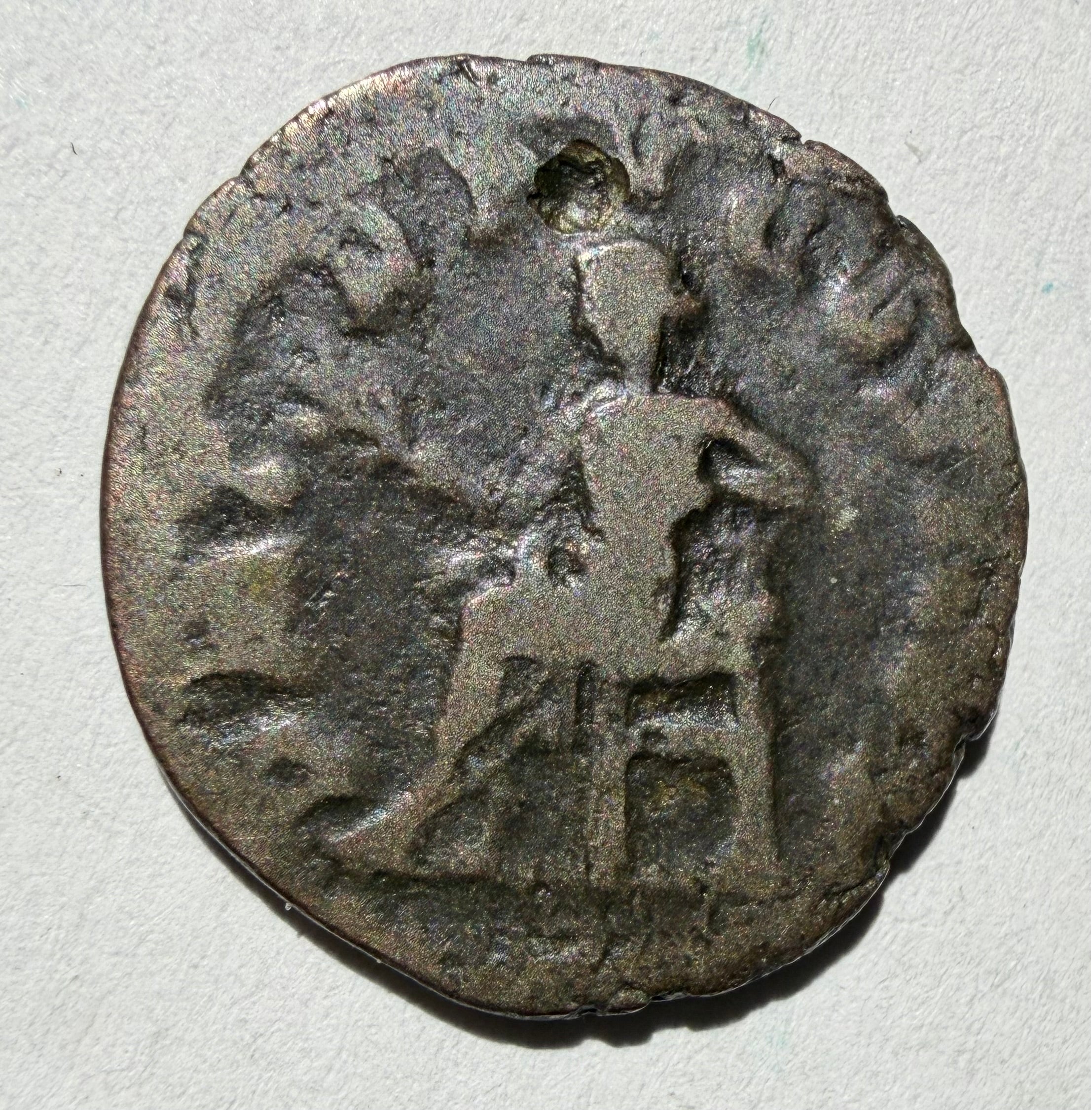 Gordian III 238-244AD antoninianus - Apollo seated left