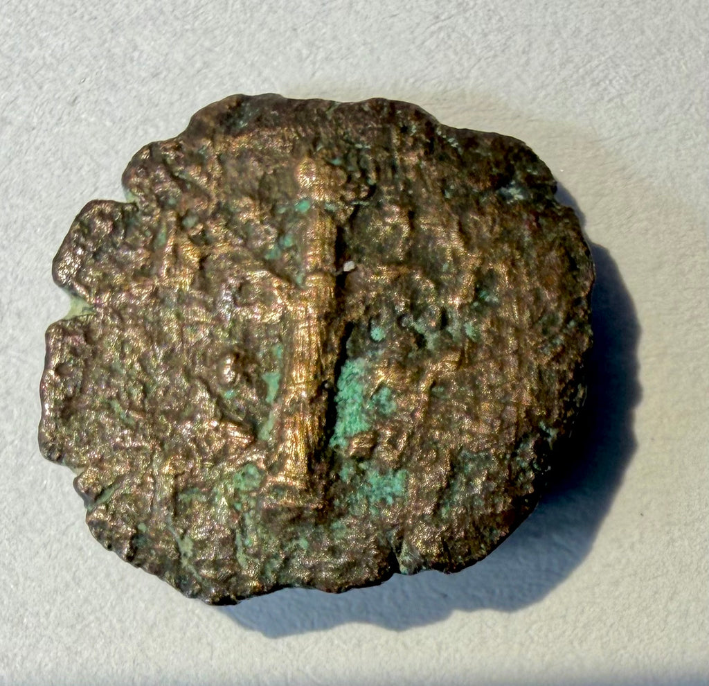 CYRENAICA.Euhesperides Head of Nymph/ Silphium plant 4th c BCE