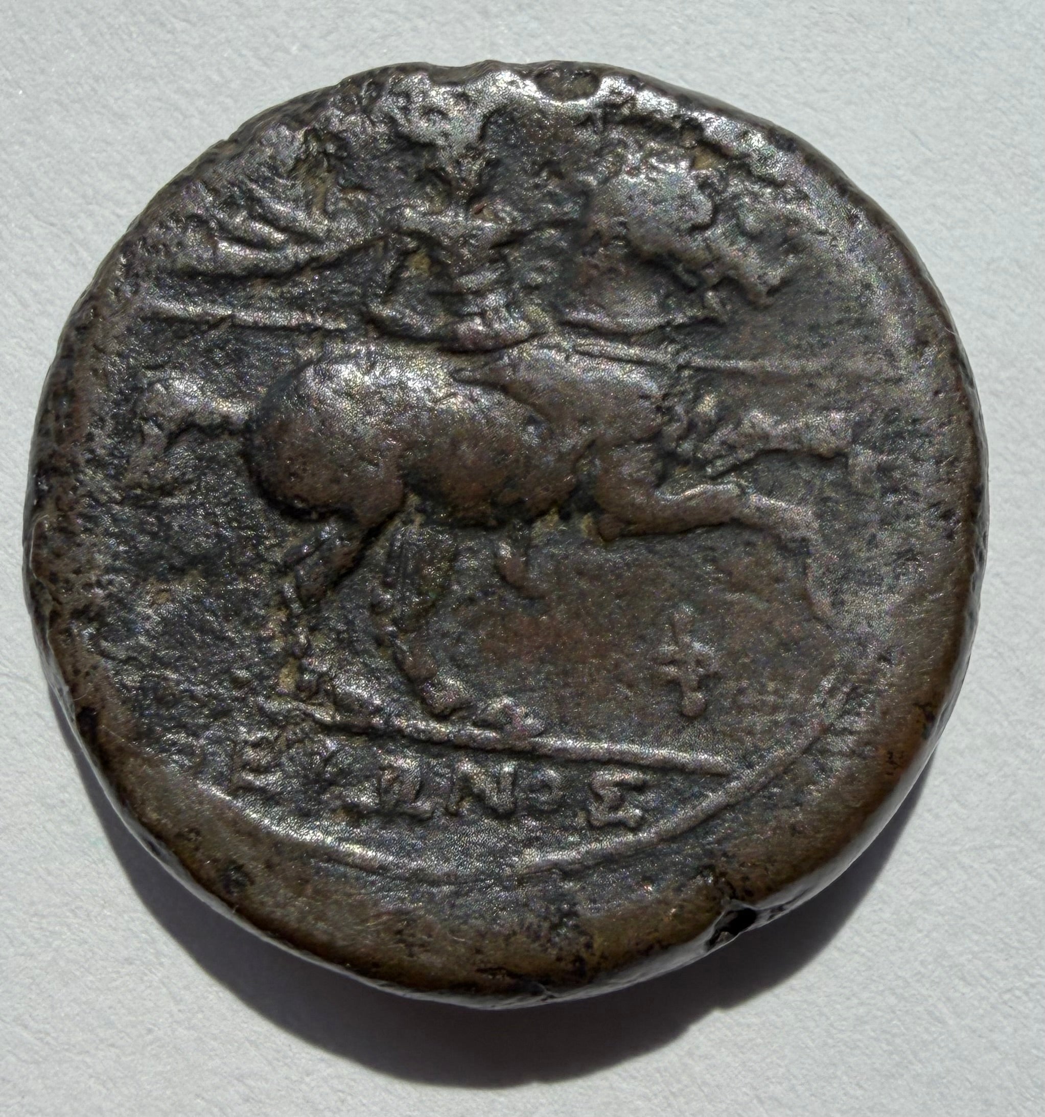 Sicily, Hieron II (274-216 BC), Hieron II , Syracuse, cavalryman riding horse