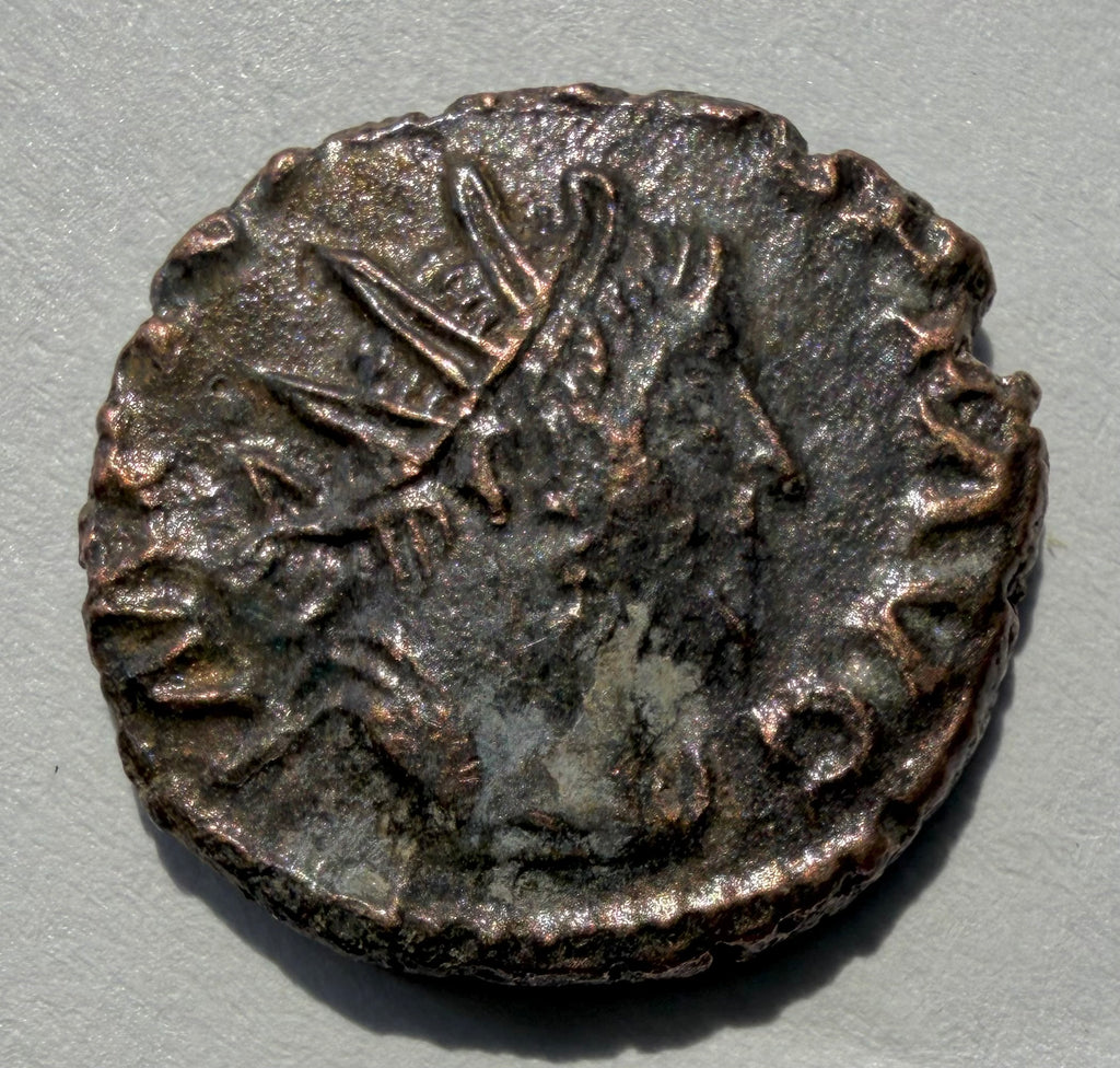 Tetricus II- Hilaritas barbarous Antoninianus-high grade