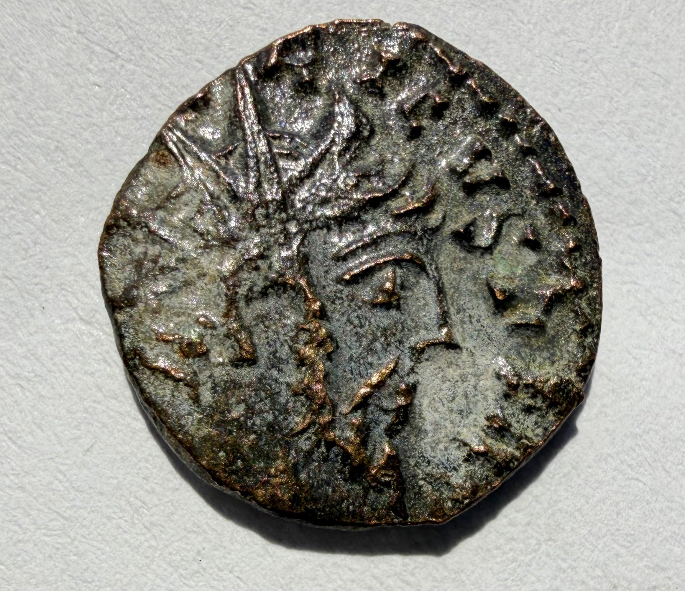 Tetricus II-Hilaritas Barbarous Roman radiate