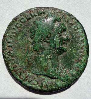Domitian as FORTUNA AVGVSTI; Fortuna 92-94AD