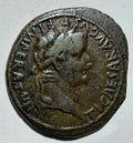 Tiberius as Altar of Lugdunum-high grade stable brown patina
