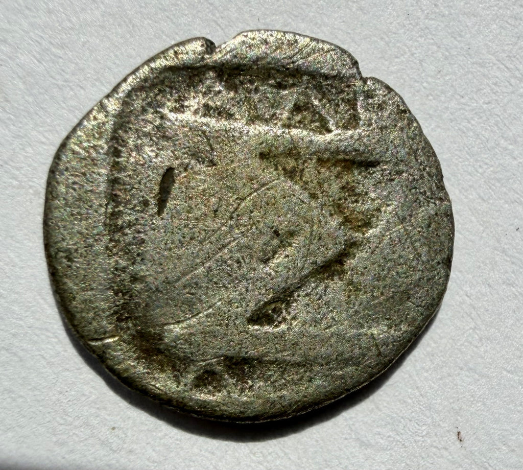 Sikyon AR Hemidrachm.Before 146 BC. Dove flying right / large Σ in incuse square