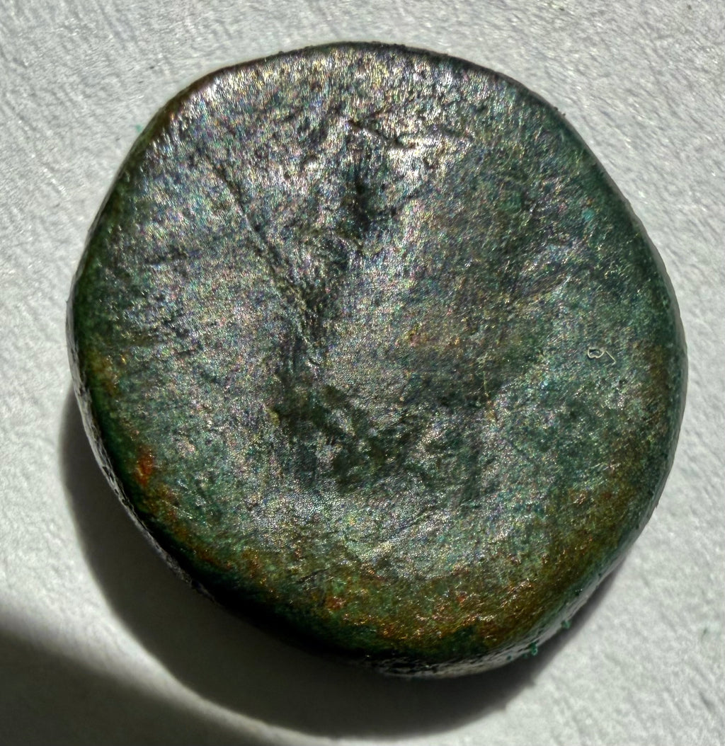 Athens ae11. Athena head right. Rev owl AOE