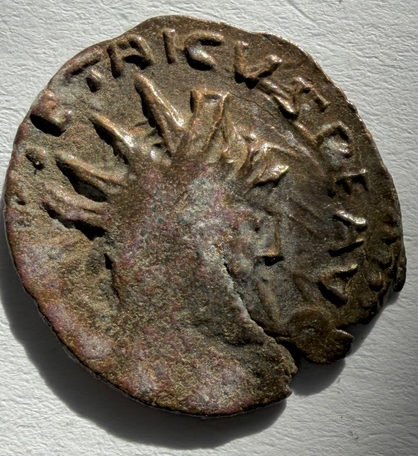Barbarous Roman coin-Tetricus