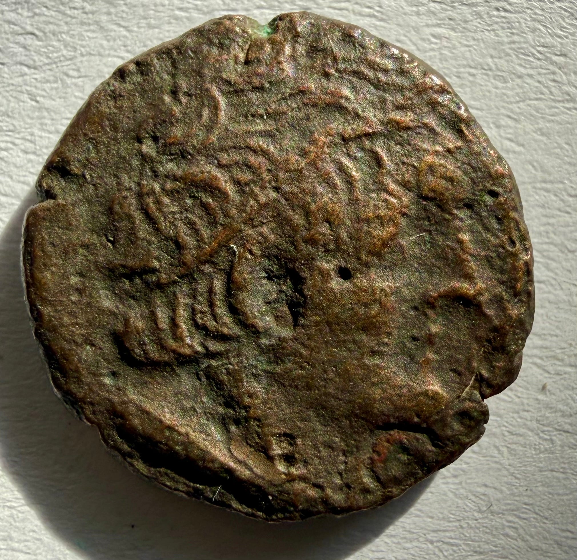CYRENAICA.Ptolomy II/ Pegasus over crab-277-249BC- ae15mm