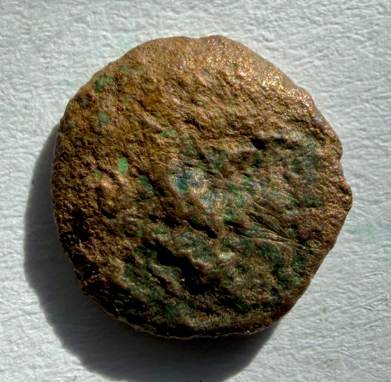 CYRENAICA. CYRENE.Circa 300 BC.AE10.Horse prancing right-small 10mm bronze