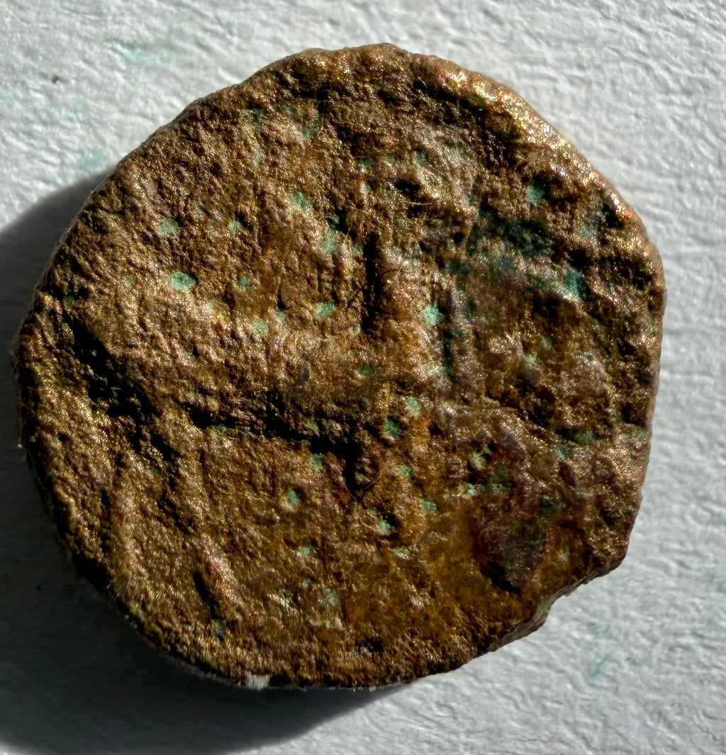 CYRENAICA. CYRENE.Circa 300 BC.AE10.Horse prancing right-small 10mm bronze