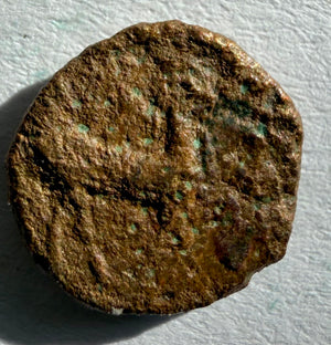 CYRENAICA. CYRENE.Circa 300 BC.AE10.Horse prancing right-small 10mm bronze