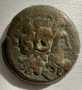 Ptolemy III Egypt Zeus Ammon Eagle Greek Coin-20mm