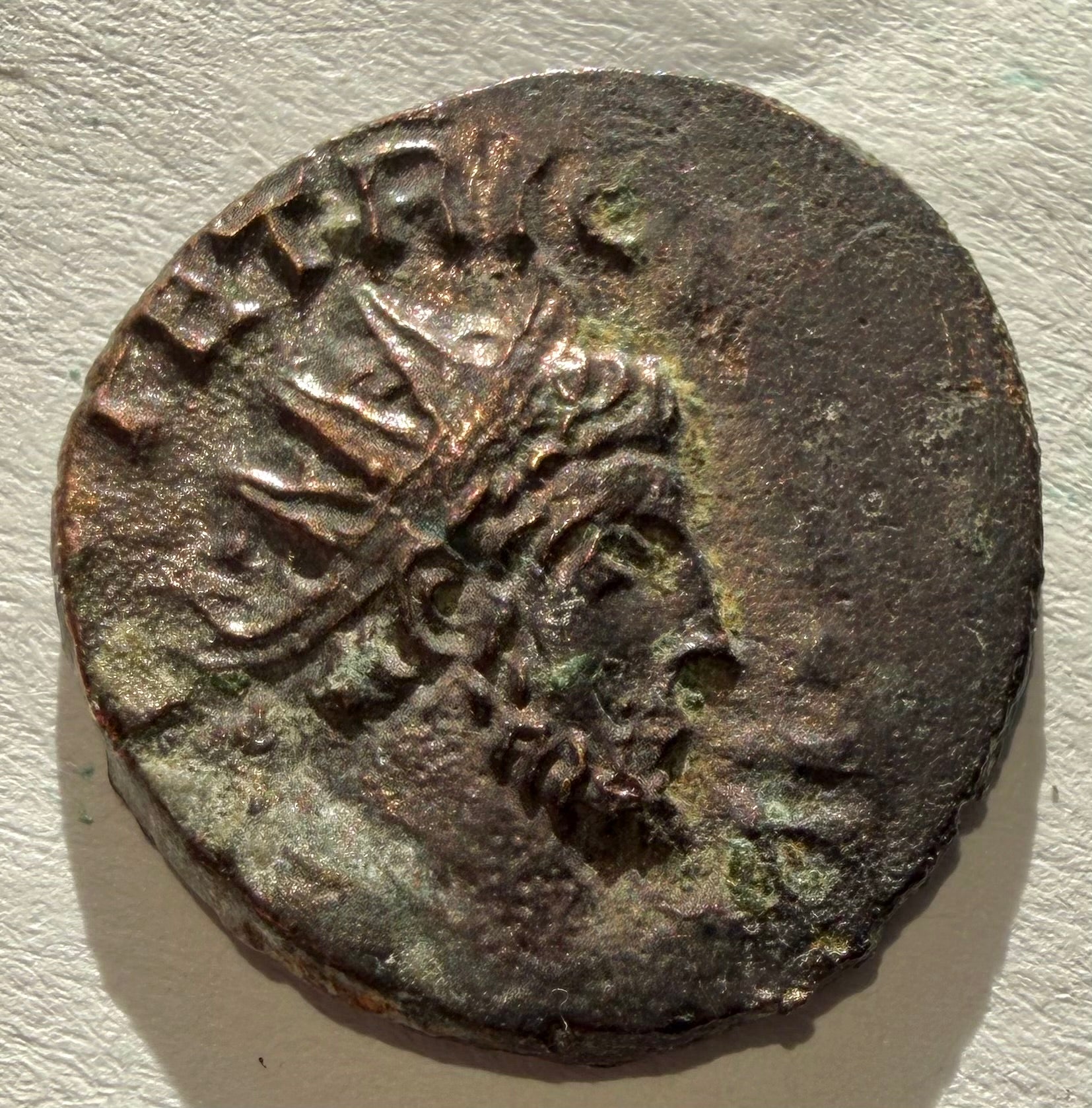 Tetricus II- Hilaritas barbarous Antoninianus-high grade (Copy)