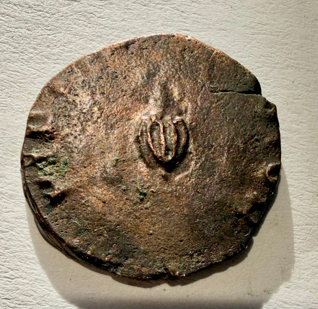 Tetricus II antoninianus-priestly implements