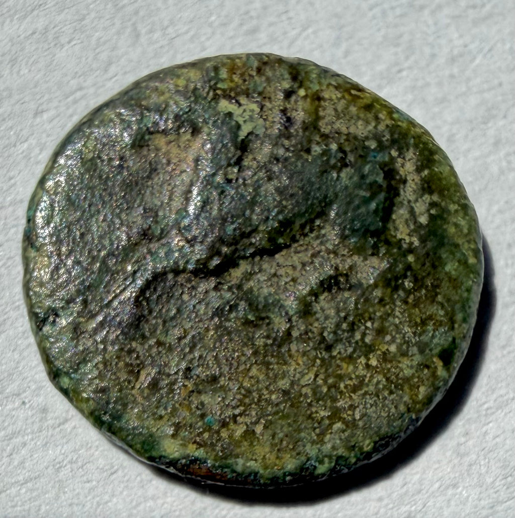Corinth ae12 Pegasus flying left/Trident Head