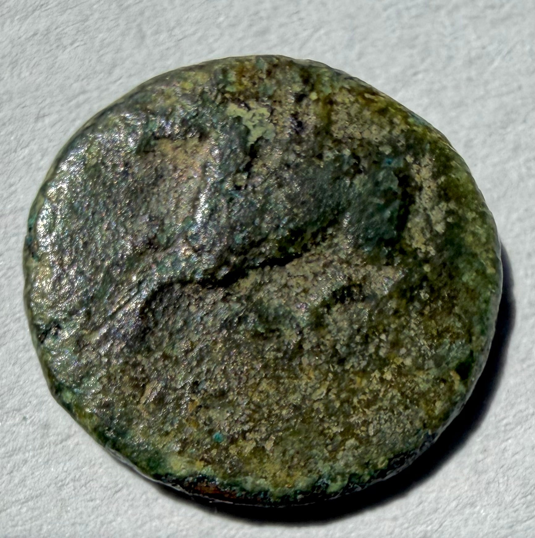 Corinth ae12 Pegasus flying left/Trident Head