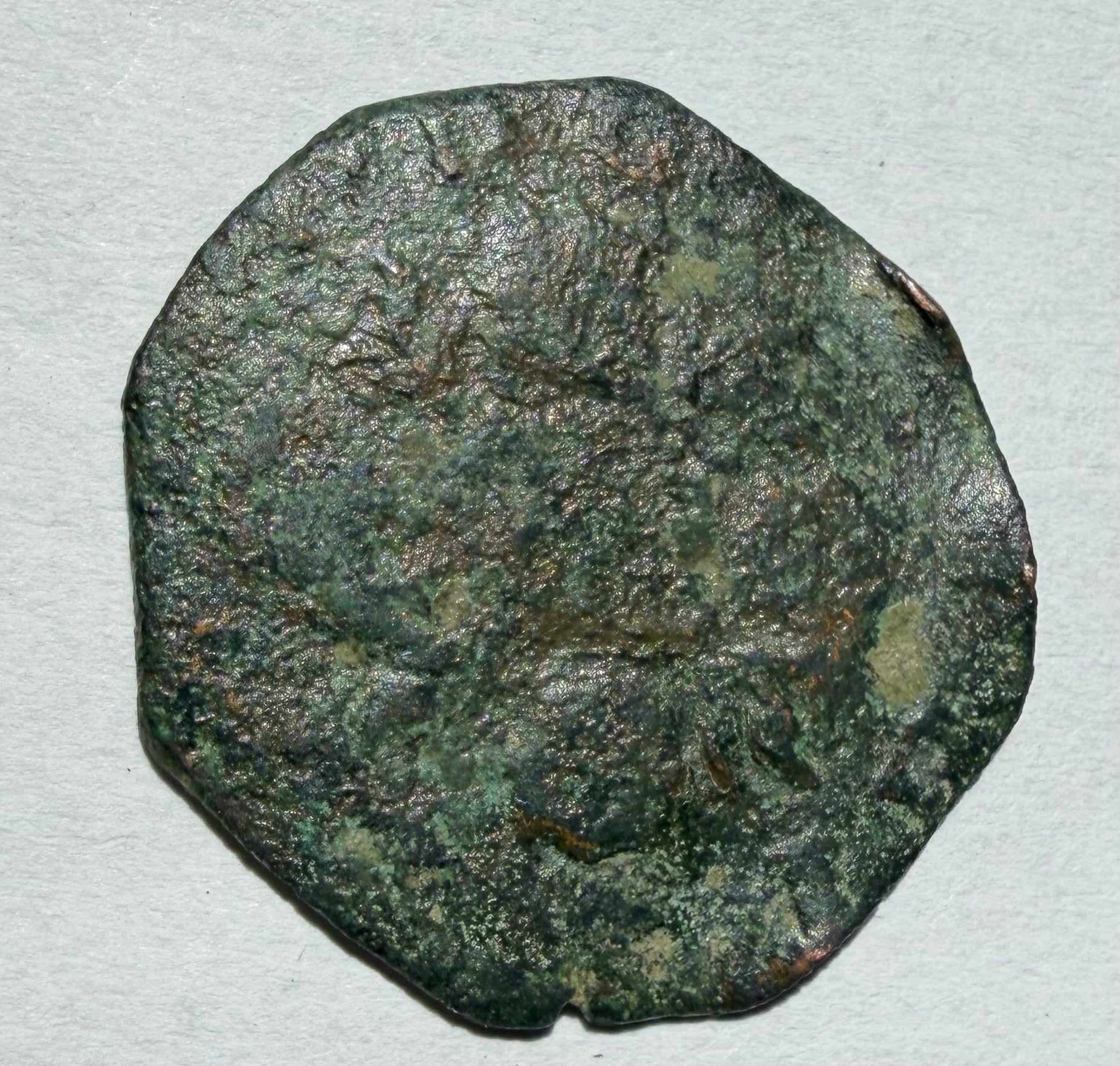 Italian States Tornese 1616 Naples Copper Tornese-Cornucopia