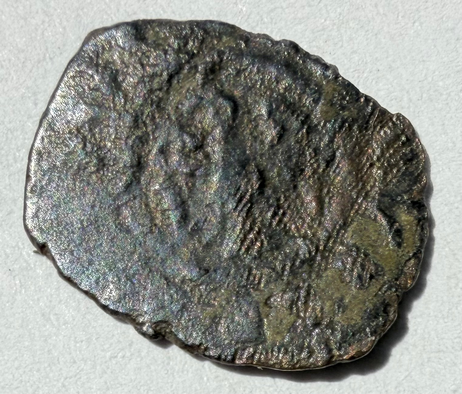 Italy, Sicily, Manfred von Hohenstaufen, Denaro-Eagle,-1258 - 1266AD-rare