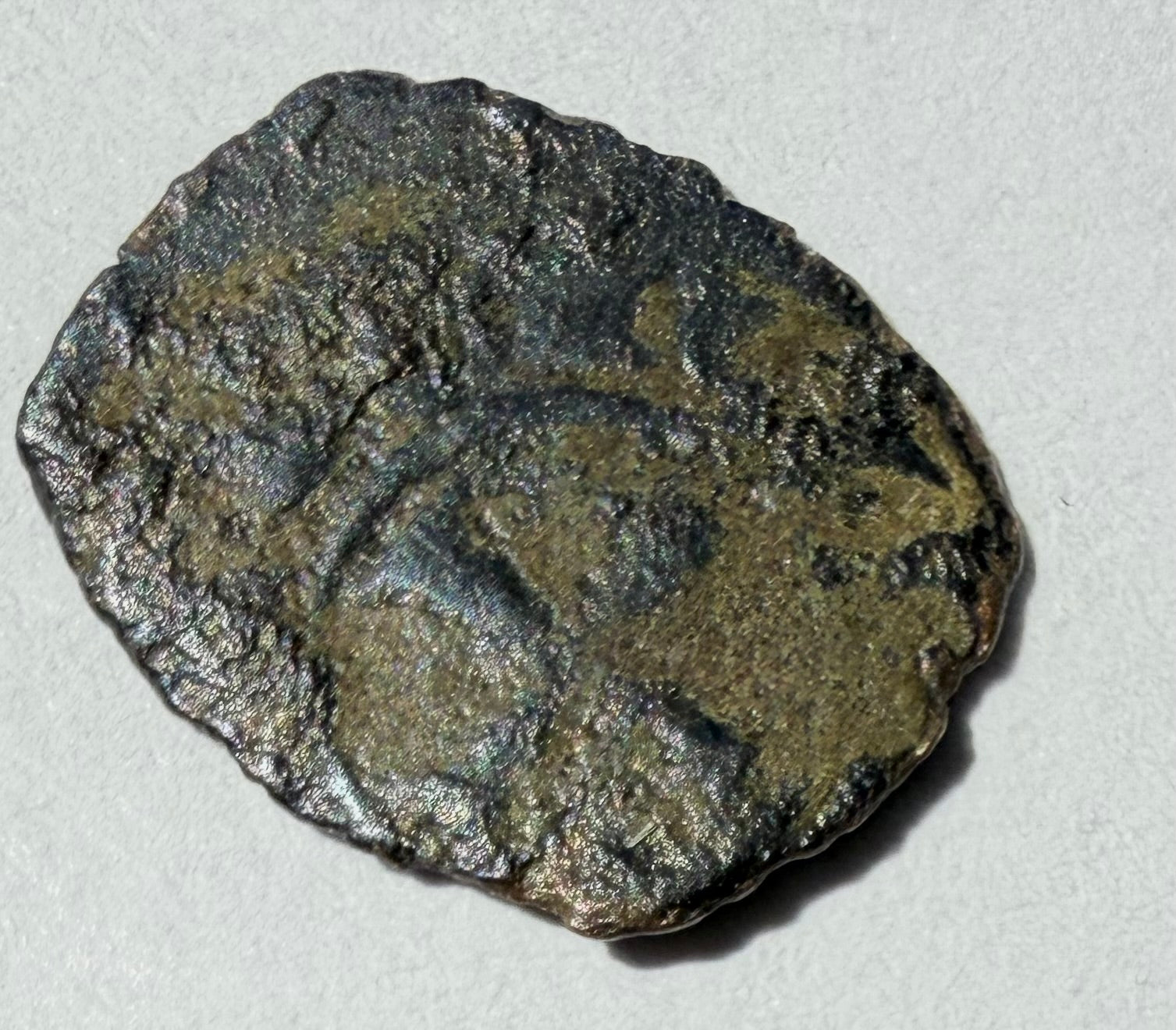 Italy, Sicily, Manfred von Hohenstaufen, Denaro-Eagle,-1258 - 1266AD-rare