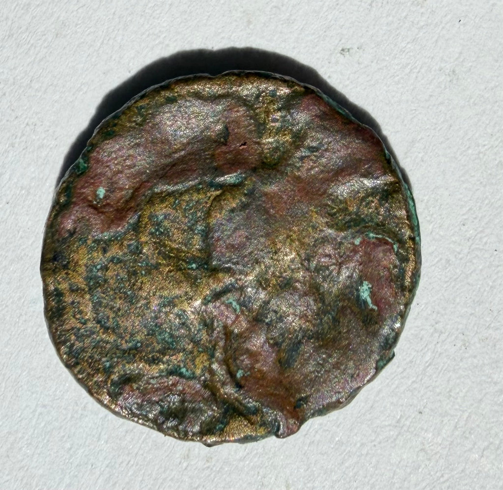 Ptolemy I Soter ae 15-Forepart of a winged horse facing right. 305-282 BC