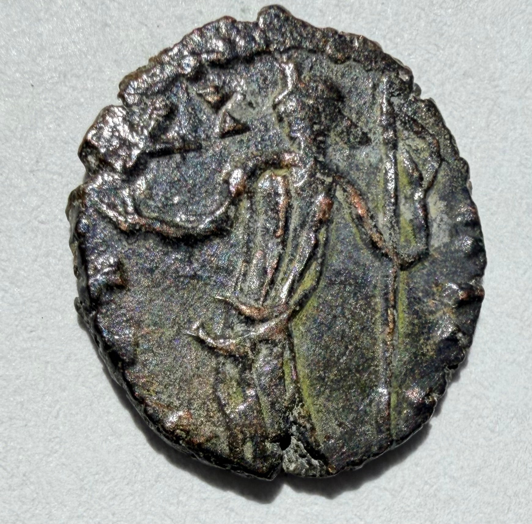 Barbarous Roman coin 13mm