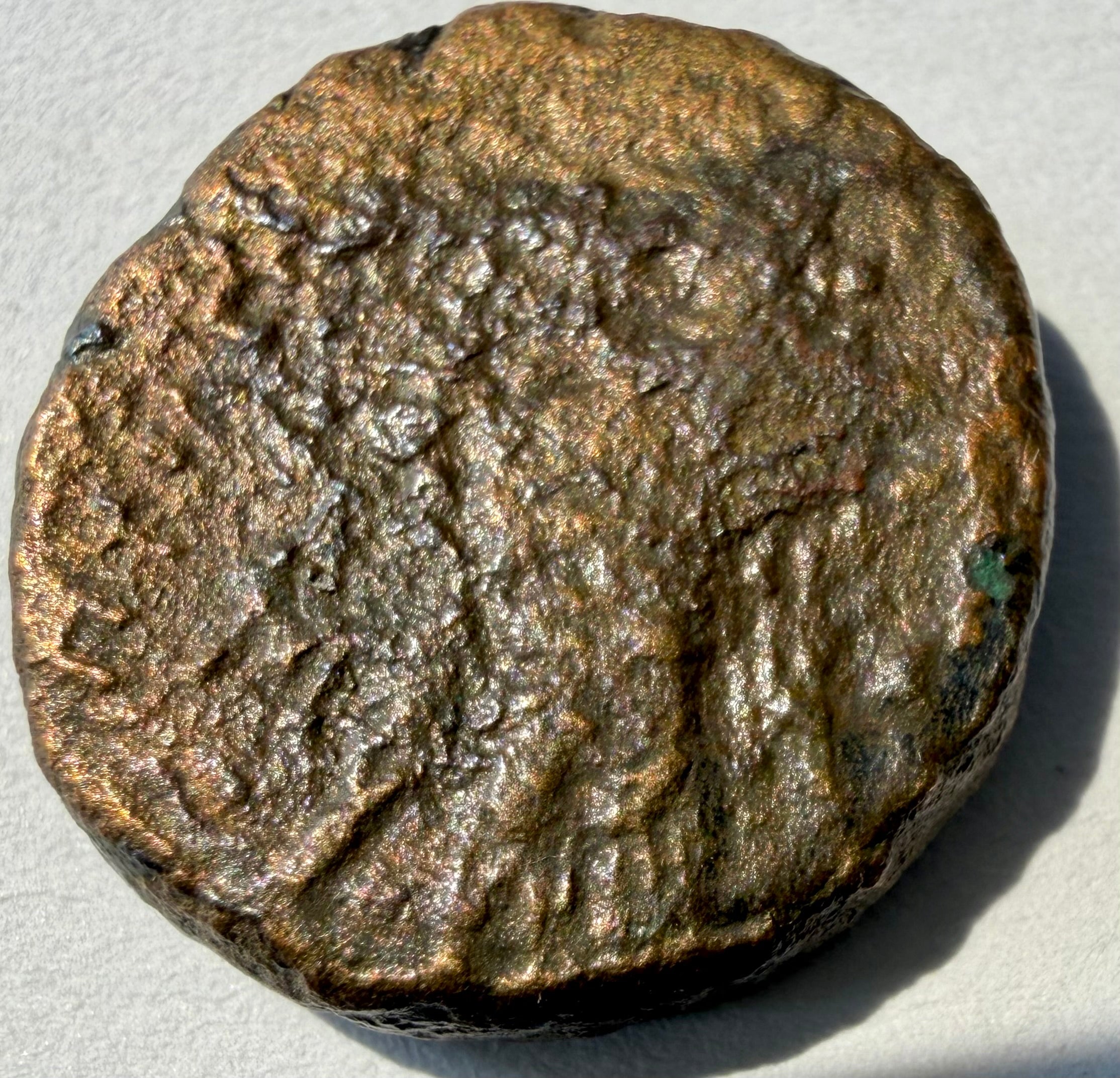 Ptolomy I ae18-eagle standing left on a thunderbolt with wings open-300-275 BC