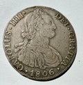 Charles IV, 8 Reales, 1806pj, Potosi (Cal. 684; KM 74)