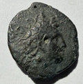Diodotus Tryphon AE 20 diademed head of Tryphon/ Boeotian helmet(Sear 7090)