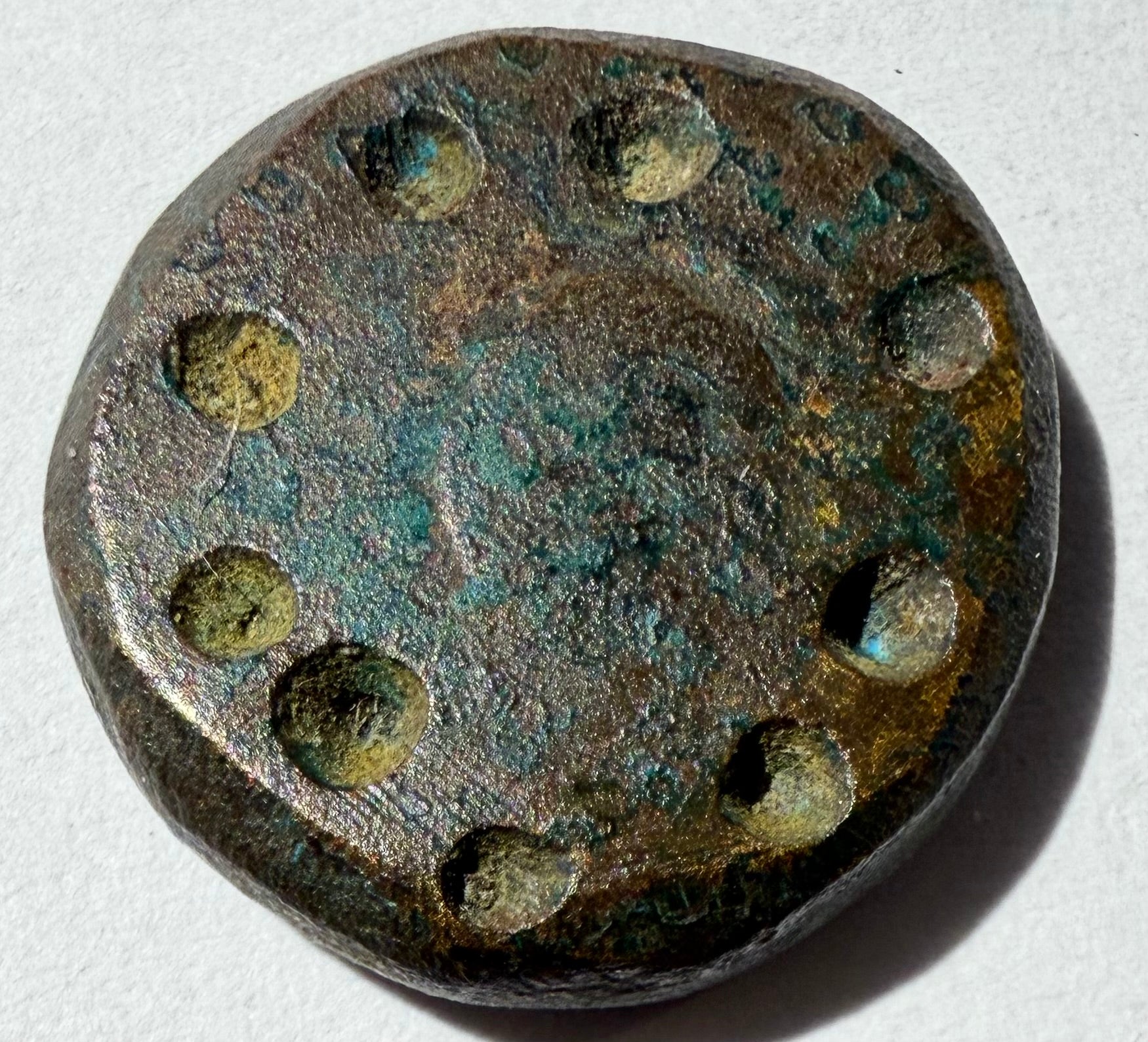 Alexander the Great trade weight-Alexander as Hercules and deep punched reverse