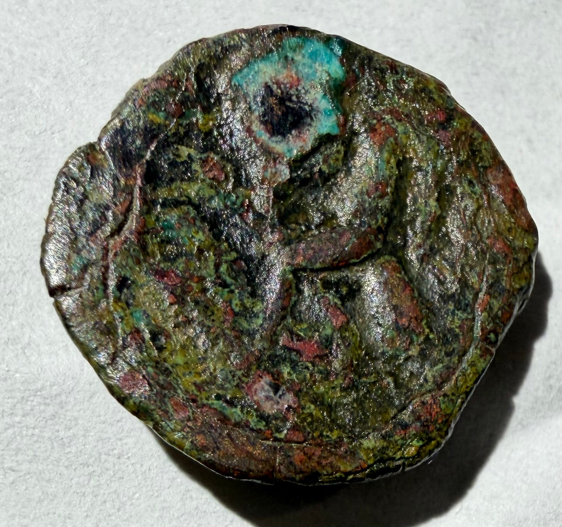 Demetrius I Poliorcetes (306–283 BC) Zeus/Zeus seated on throne facing left AE15