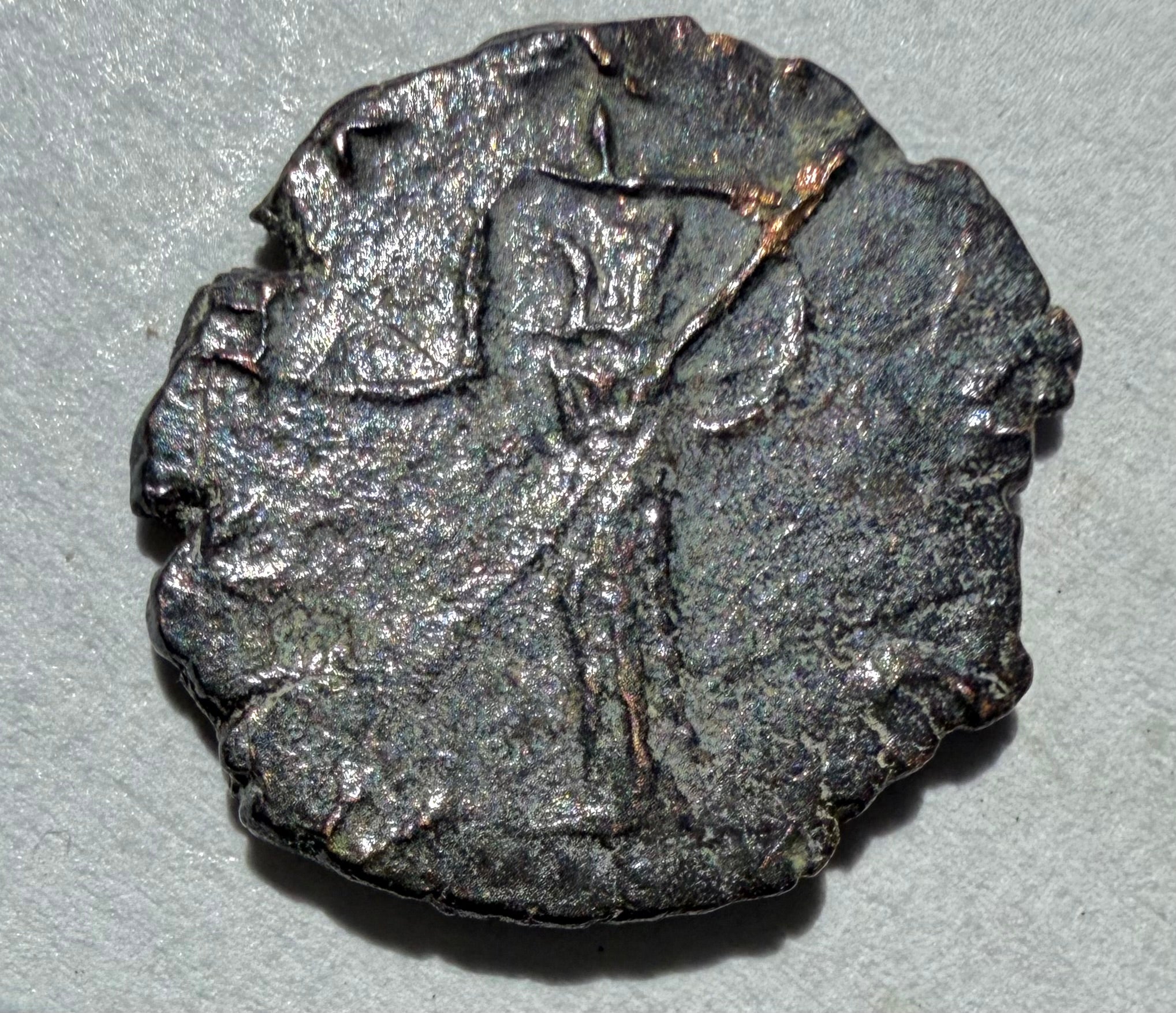 Barbarous Roman coin 14mm