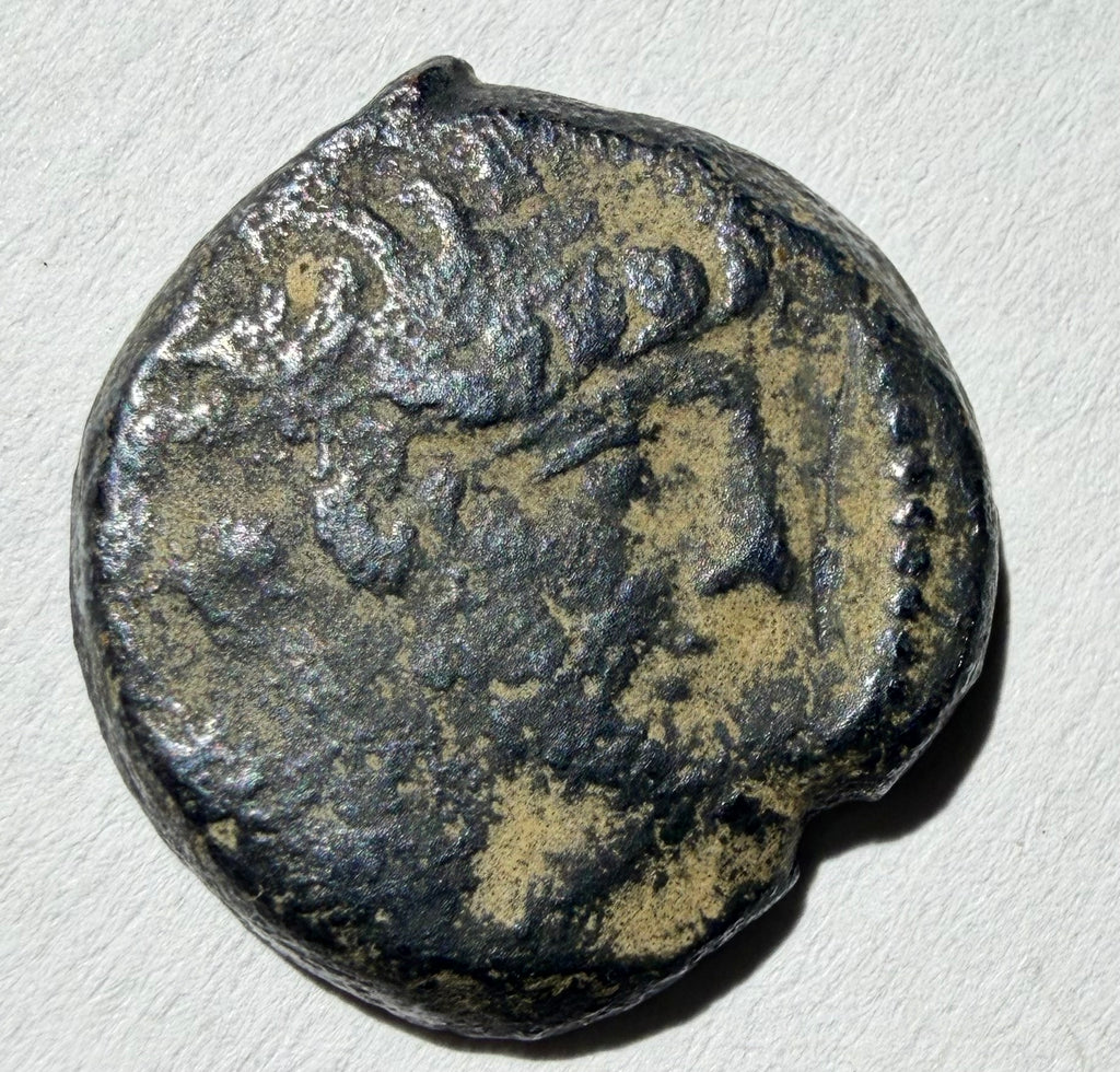 Antiochos IX Kyzikenos 114–95 BC-winged thunderbolt