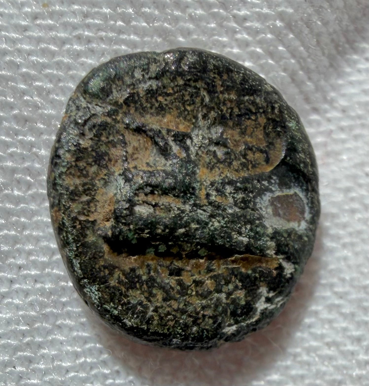 AE10 Phaseus-Lycia. Galley prow stern(approx. 250–167 BC).