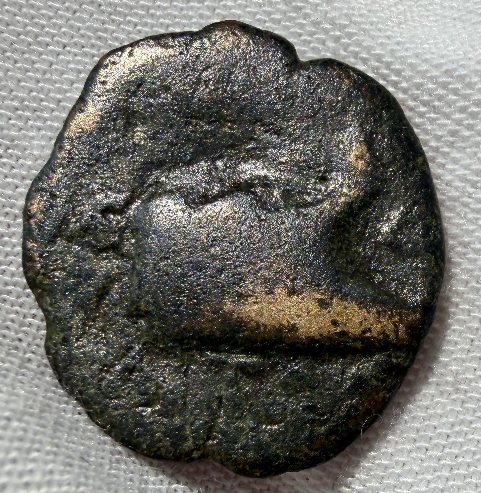 Thessaly, Magnetes (Magnesia) Zeus/Prow-Circa 150–130 BC