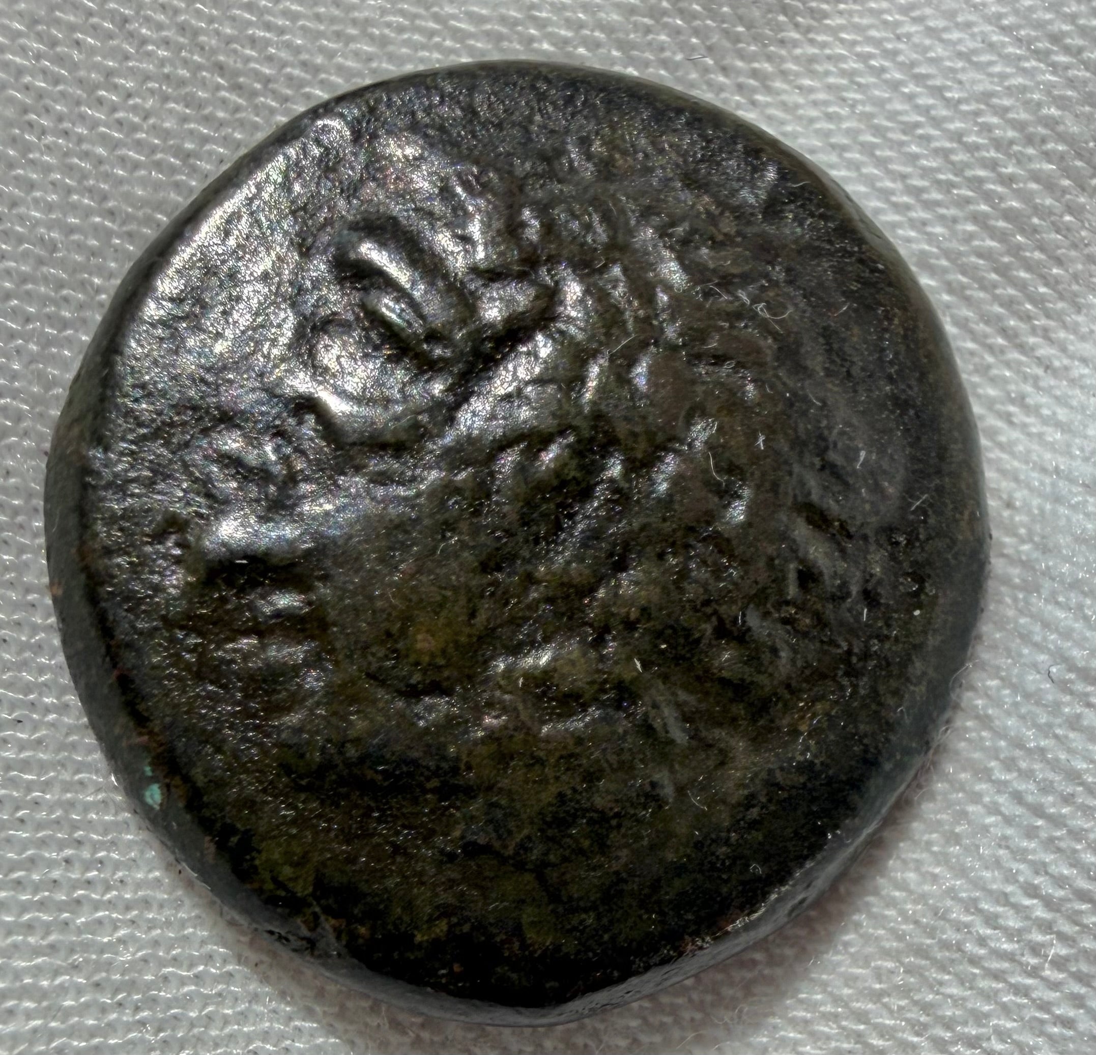 Sicily, Syracuse-Hiketas II-AE24, 11.14 grams