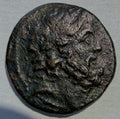 Antioch Syria AE22 Zeus / Zeus Seated holding Nike 25/24 BC 7.39g Sear 5854