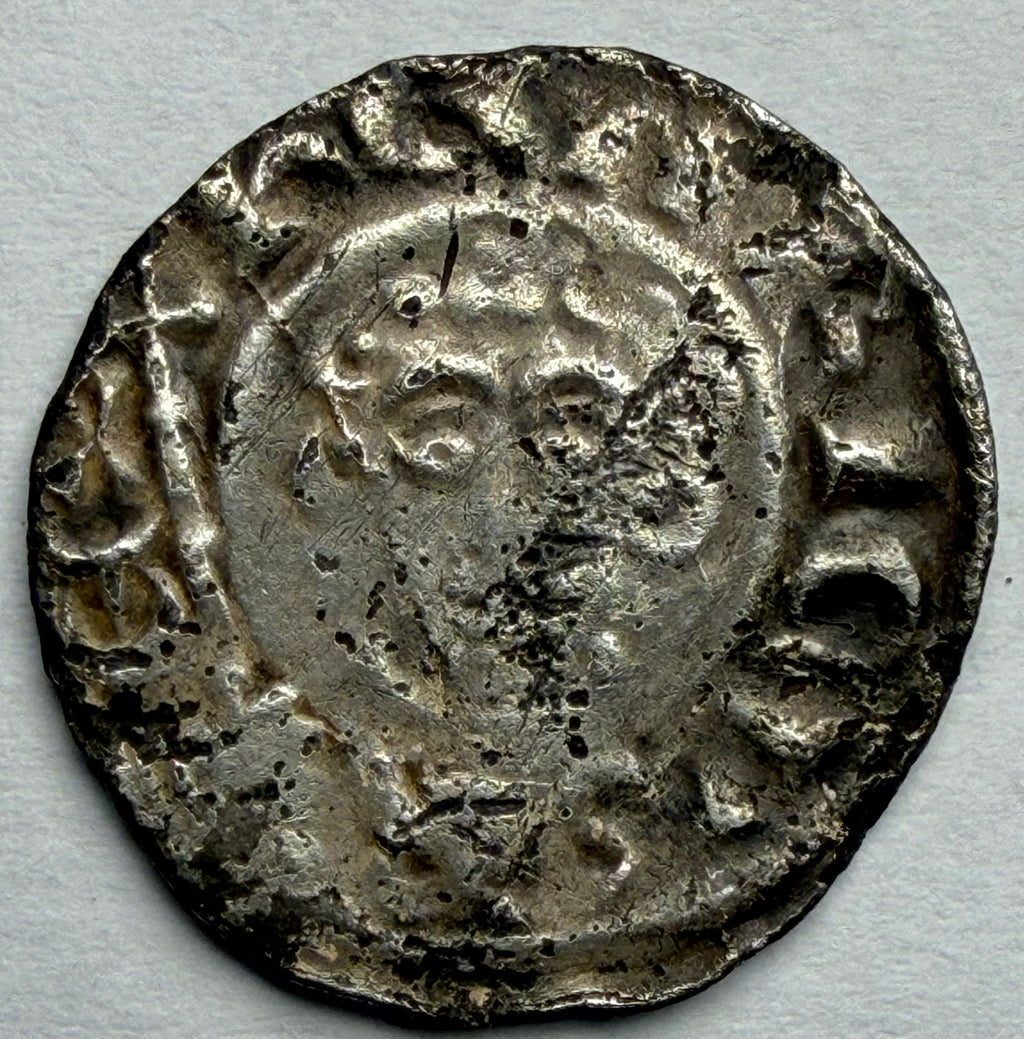 King John hammered penny class 5c-RAVF ON LUND