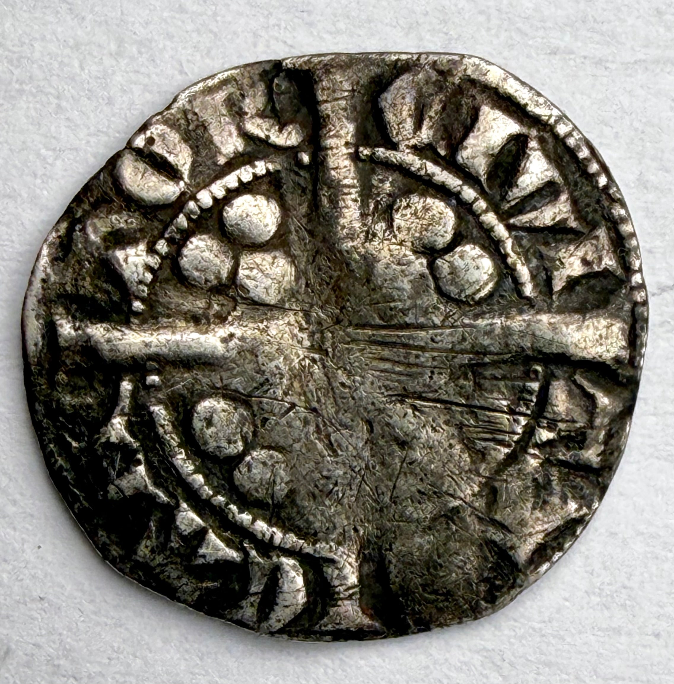 Edward II (1307-1327) penny class 11b-Cantor
