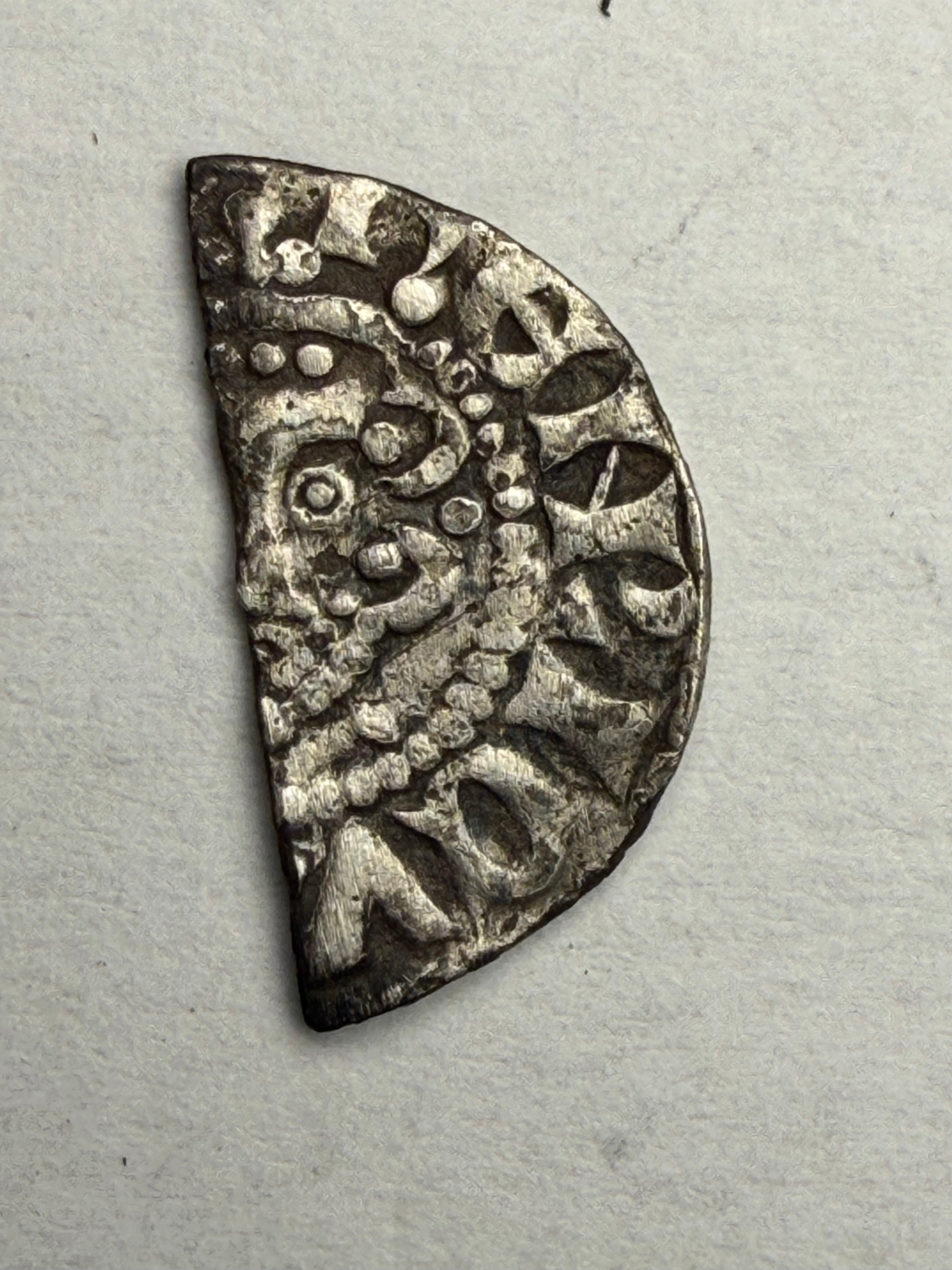 Henry III voided Cross cut Half Penny Class 5b2 Nicole-London