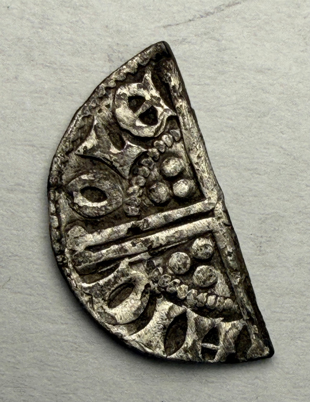 Henry III voided Cross cut Half Penny Class 5b2 Nicole-London