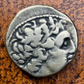 Silver tetradrachm.Ptolemaic Kingdom of Egypt,Ptolemy XII Neos Dionysios,year 15