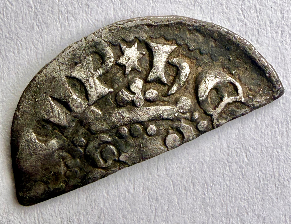 Henry III Voided Long Cross cut Half Penny Class 3b Gilbert on Can