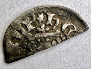 Henry III Voided Long Cross cut Half Penny Class 3b Gilbert on Can