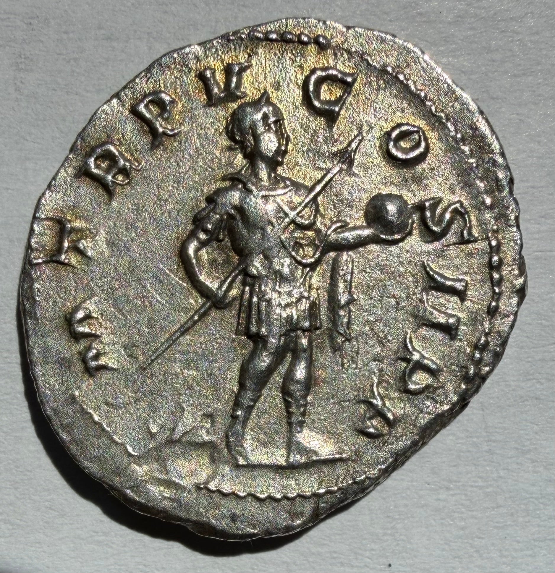 Gordian III AR Antoninianus 241 AD - RIC 92 - High Grade  4.24grams
