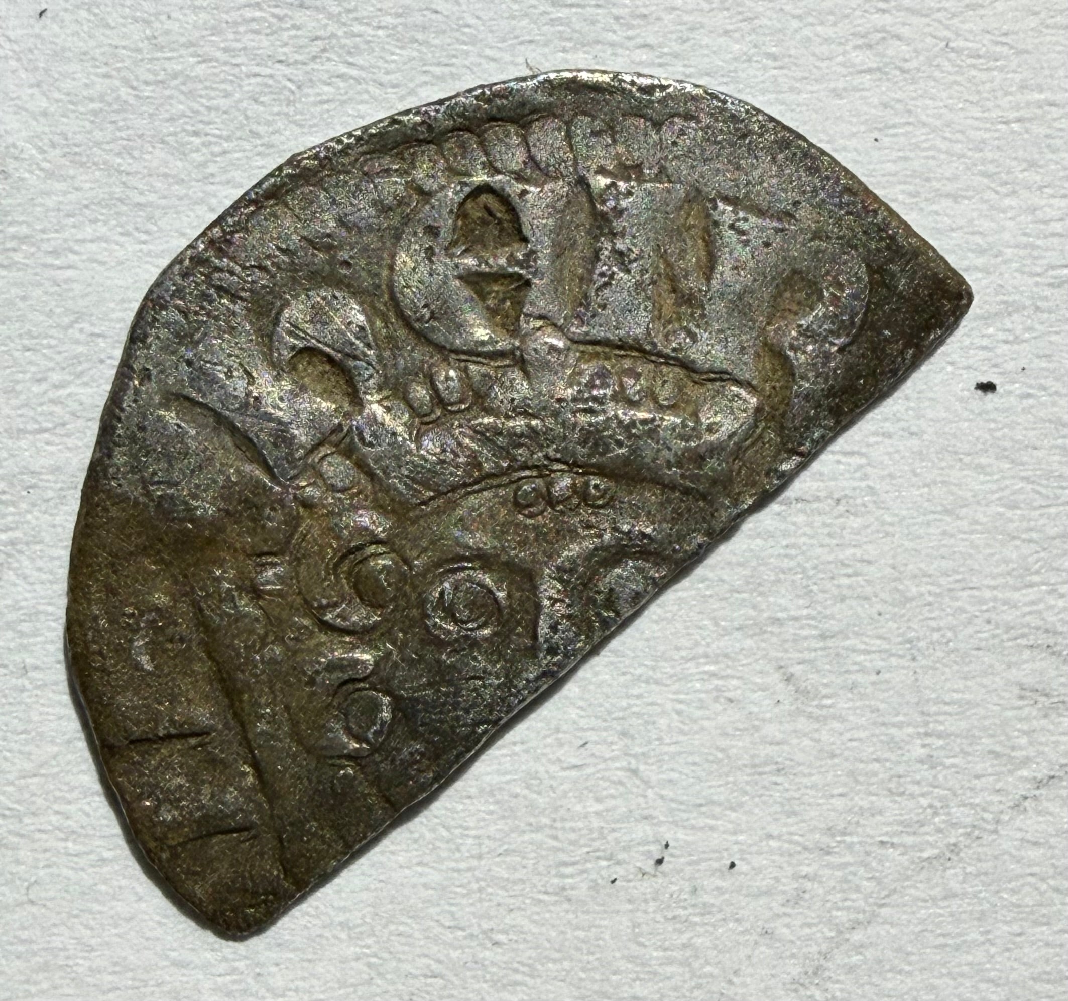 Henry III voided Long Cross cut Half Penny Class 5g WILLEM