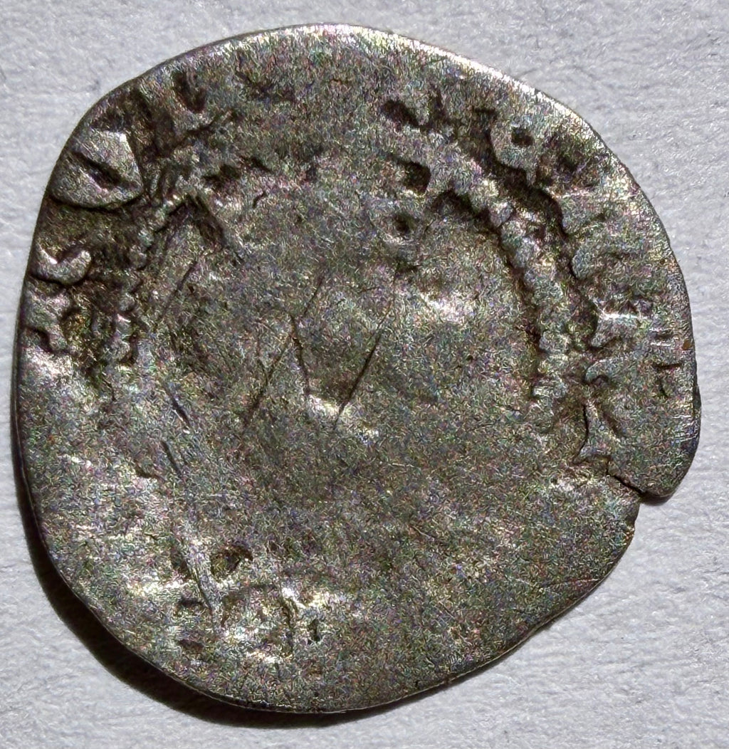 Henry VI (First Reign, 1422–1461) halfpenny, Rosette Mascle S.1870